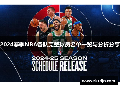 2024赛季NBA各队完整球员名单一览与分析分享